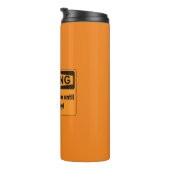 Waarschuwingskoffie Thermal Travel Mug Thermosbeker (Geroteerd rechts)