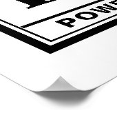 Waarschuwingslabel Kamala Poster (Hoek)