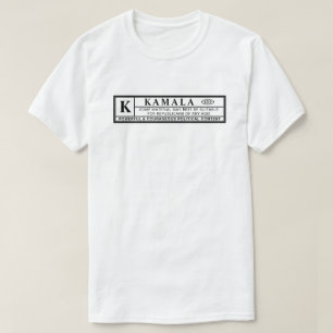 Waarschuwingslabel Kamala T-shirt