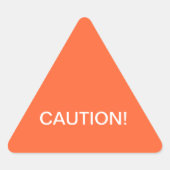 WAARSCHUWINGSLABEL STICKER (Voorkant)