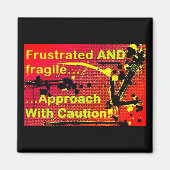 Waarschuwingsmagneet Magneet (Voorkant)