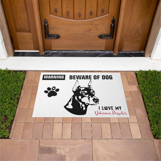 Waarschuwingsmat - 60 cm x 90 cm deurmat (Buiten)