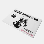 Waarschuwingsmat - 60 cm x 90 cm deurmat (Schuin)