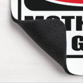 WaarschuwingsMOEDER VAN DE GROOM Mousepad Muismat (Hoek)