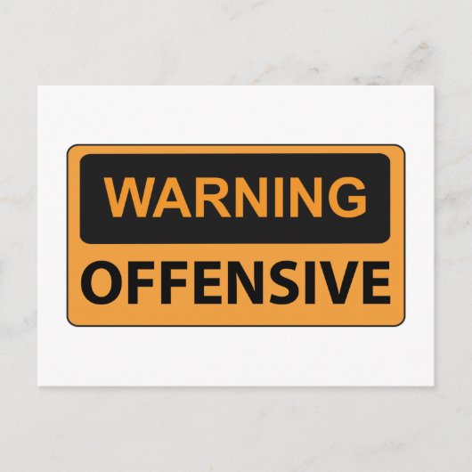 Waarschuwingsoffensief Briefkaart (Voorkant)