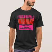 Waarschuwingsorgaan in aanbouw t-shirt (Voorkant)