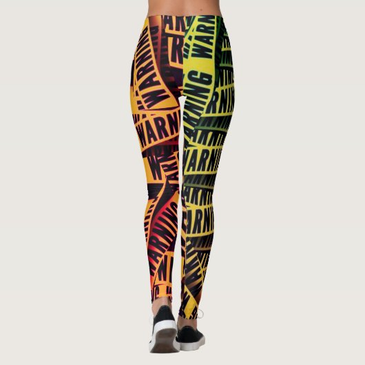 Waarschuwingspeins Leggings (Achterkant)
