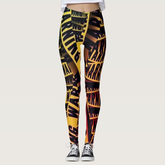 Waarschuwingspeins Leggings (Voorkant)