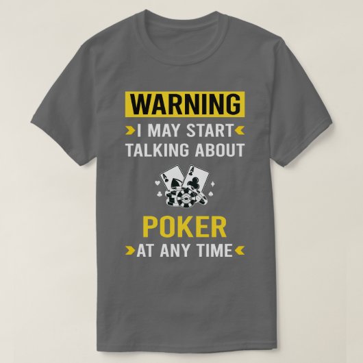 Waarschuwingspook T-shirt (Design voorkant)