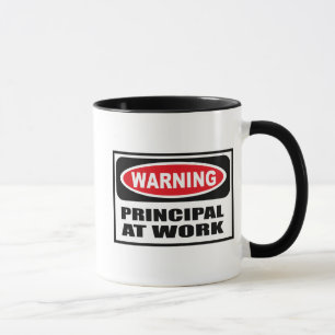 WaarschuwingsPRINCIPE OP DE Mok VAN HET WERK