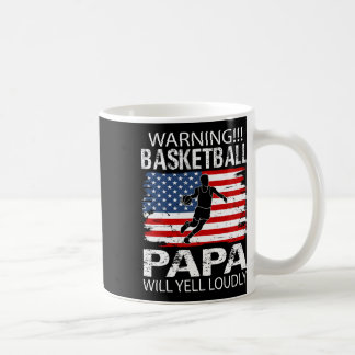 Waarschuwingsschets Papa Yell Funny Sketll Papa Koffiemok
