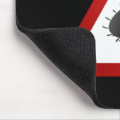 Waarschuwingssignaal voor bacteriën muismat (Hoek)