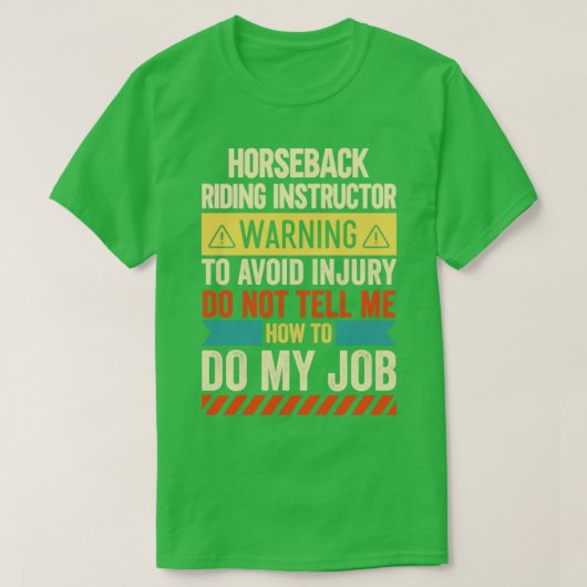 Waarschuwingssignaal voor ruitvormingsinstructies t-shirt (Design voorkant)