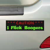 Waarschuwingssignaal voor trappen bumpersticker (Op auto)