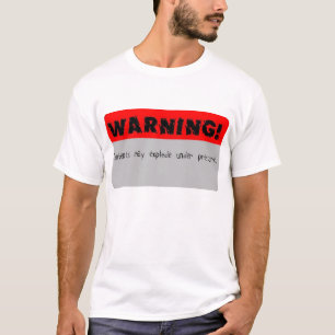 Waarschuwingssignalen mogen onder druk ontploffen t-shirt