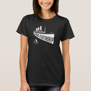 Waarschuwingssituatie vóór Titanic Relatie B T-shirt
