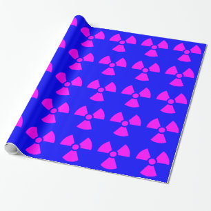 Waarschuwingssymbool voor straling cadeaupapier