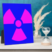 Waarschuwingssymbool voor straling fotoplaat (Zijkant)