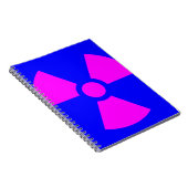 Waarschuwingssymbool voor straling notitieboek (Rechterzijde)