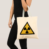 Waarschuwingssymbool voor straling (radioactief ge tote bag (Voorkant (product))