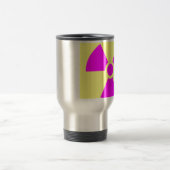 Waarschuwingssymbool voor straling reisbeker (Center)