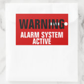 Waarschuwingssysteem Actieve Stickers (Tas)