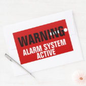Waarschuwingssysteem Actieve Stickers (Envelop)