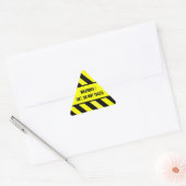 waarschuwingsteken, HOT Sticker (Envelop)