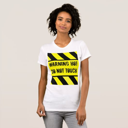 waarschuwingsteken, HOT T-shirt (Voorkant volledig)
