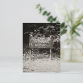 Waarschuwingsteken voor vastklemmen briefkaart (Staand voorkant)