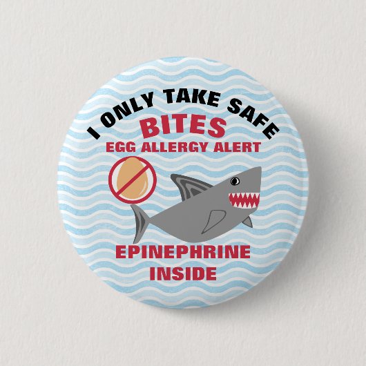 Waarschuwingswaarschuwing Epinefrine Ronde Button 5,7 Cm (Voorkant)