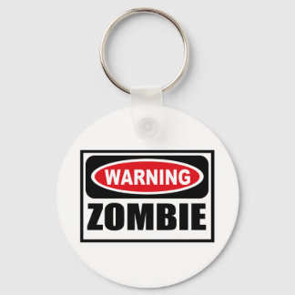 WaarschuwingsZOMBIE-Sleutelhanger Sleutelhanger