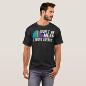 Waarvan Be Mean Be Above Average Statistics Chart T-shirt (Voorkant volledig)