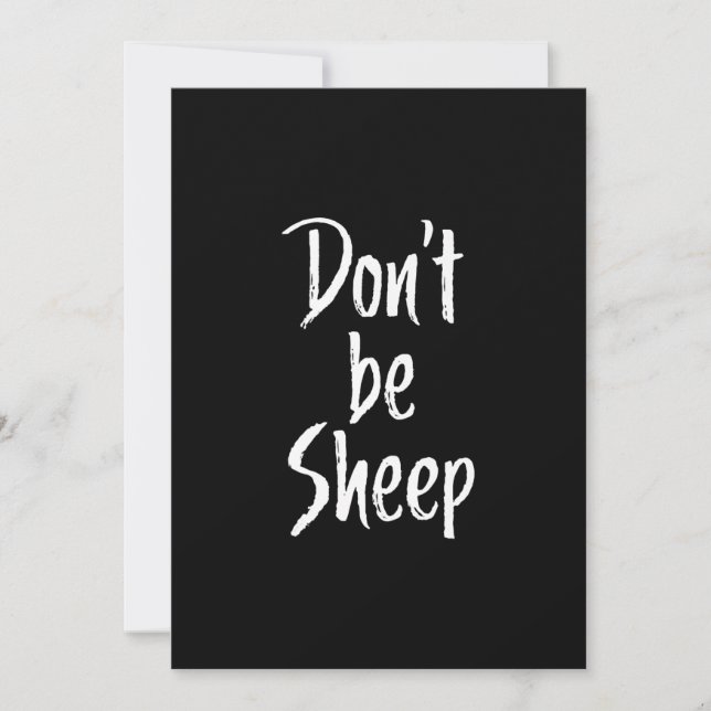 waarvan be sheep | Humor Quotes About Sheep Gift (Voorkant)