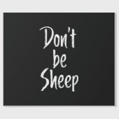 waarvan be sheep | Humor Quotes About Sheep Gift Cadeaupapier (Vlak)