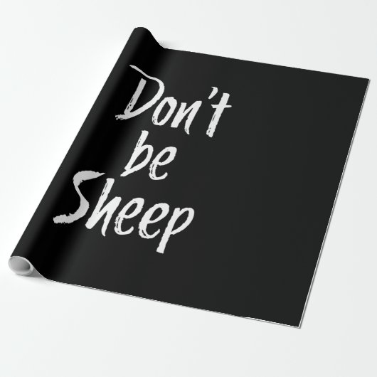waarvan be sheep | Humor Quotes About Sheep Gift Cadeaupapier (Uitgerold)