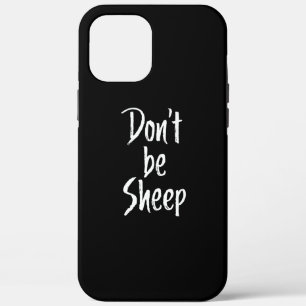 waarvan be sheep Humor Quotes About Sheep Gift Case-Mate iPhone Case