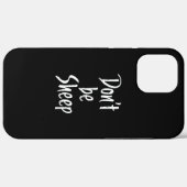 waarvan be sheep | Humor Quotes About Sheep Gift Case-Mate iPhone Case (Achterkant (horizontaal))