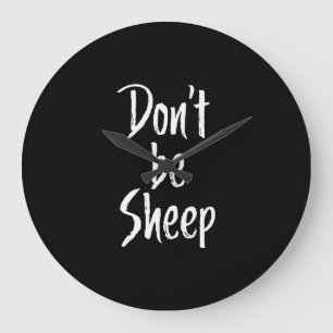 waarvan be sheep Humor Quotes About Sheep Gift Grote Klok