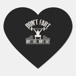 Waarvan Fart Funny Ness Gym Workout Weights Squat Hart Sticker