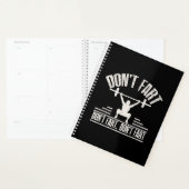 Waarvan Fart Funny Ness Gym Workout Weights Squat Planner (Display)
