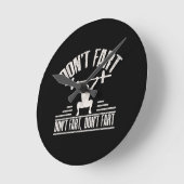 Waarvan Fart Funny Ness Gym Workout Weights Squat Ronde Klok (Hoek)