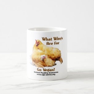 waarvoor wings - go Vegan Koffiemok