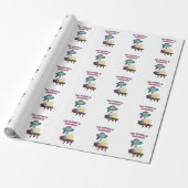 Waarzeggende aap cadeaupapier (Uitgerold)