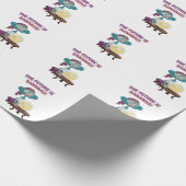 Waarzeggende aap cadeaupapier (Hoek)