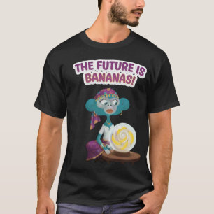 Waarzeggende aap t-shirt