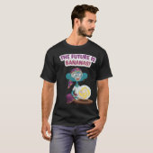 Waarzeggende aap t-shirt (Voorkant volledig)