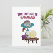 Waarzegger aap kaart (Staand voorkant)