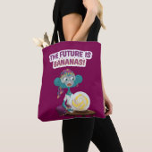 Waarzegger aap tote bag (Dichtbij)