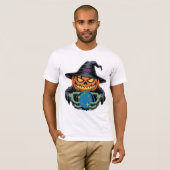 Waarzegger Jack Halloween T-shirt (Voorkant volledig)